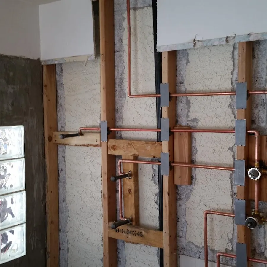 Copper pipe installation for Repiping in Ellington